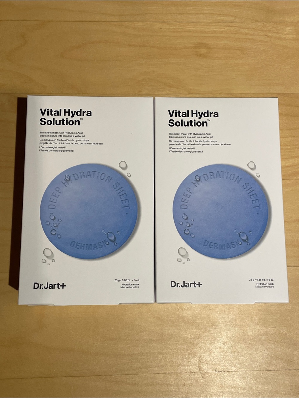 💧 Dr.Jart+ Dermask Vital Hydra Solution Sheet Mask 30pcs